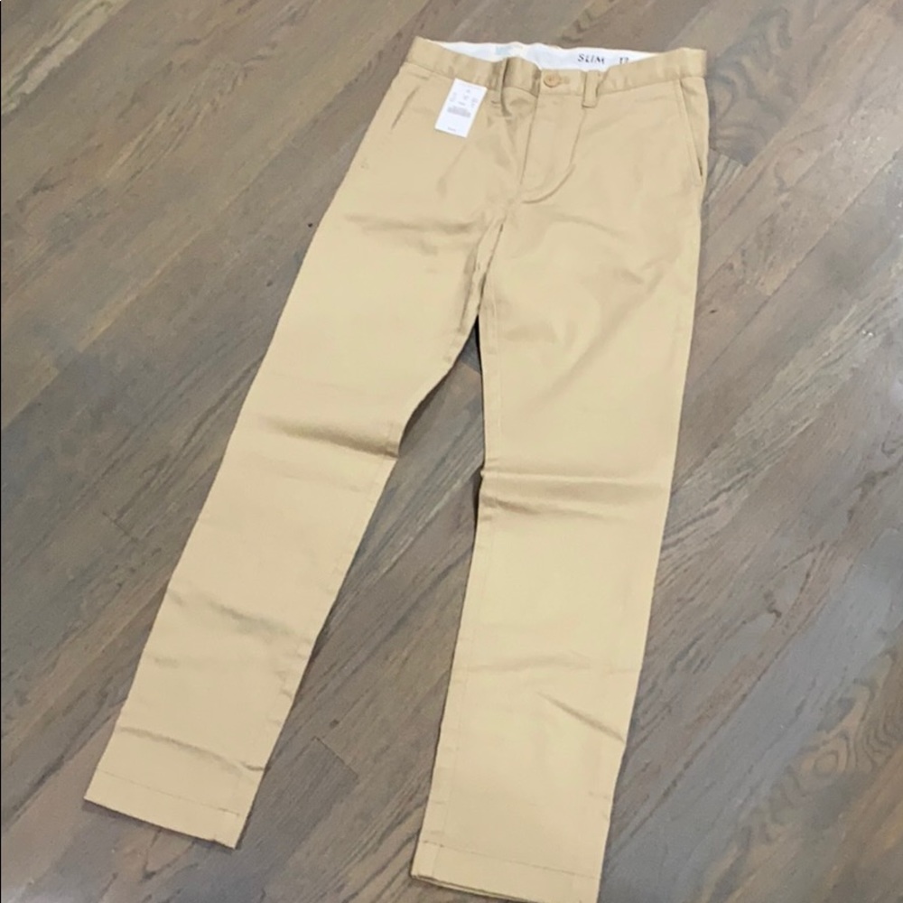 Boys J Crew Crewcut khaki pants